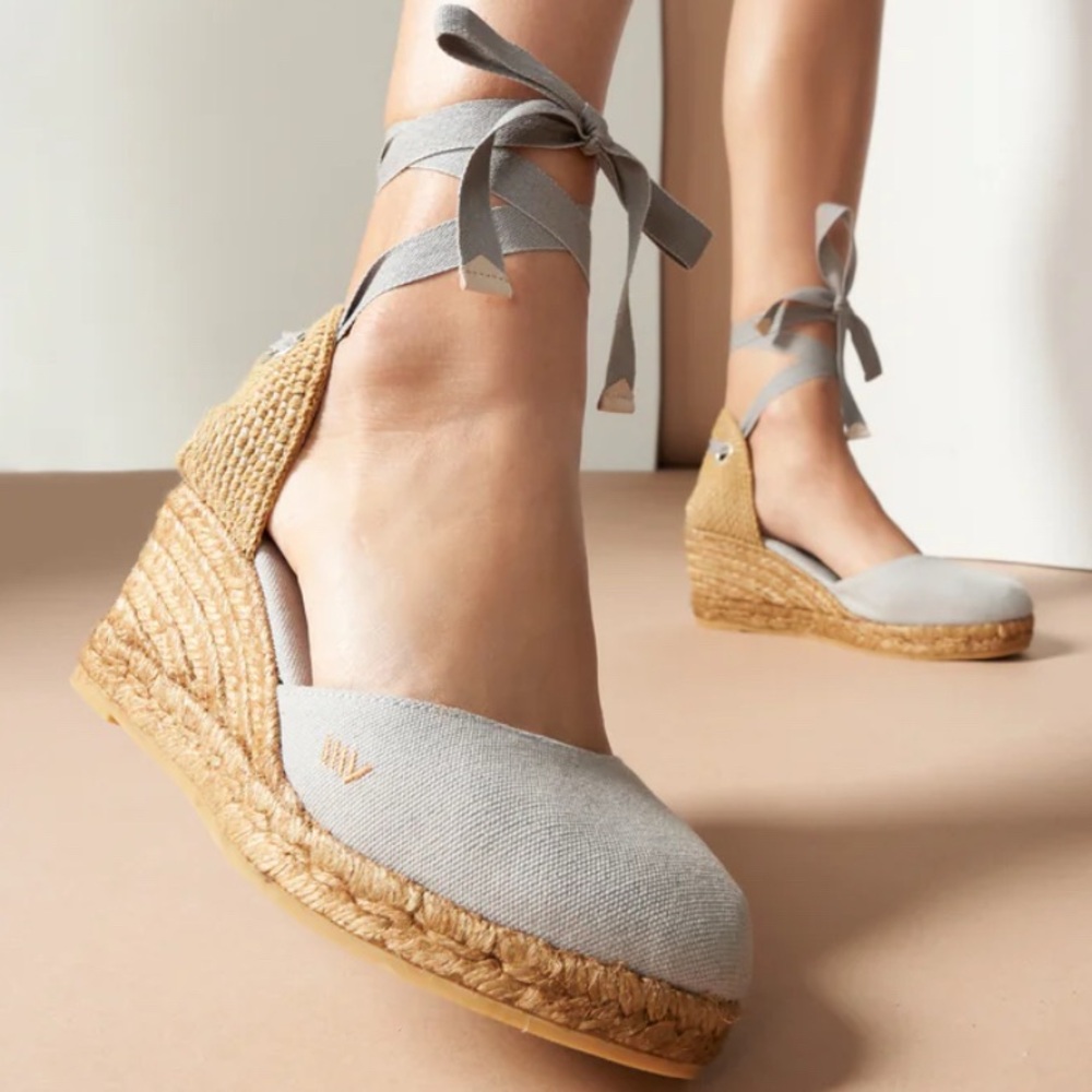 NWOT Viscata Satuna Espadrille Wedges